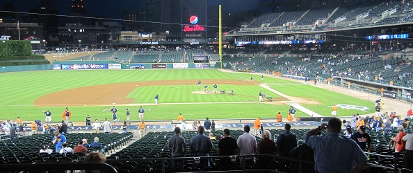 View from Tiger Den Seats