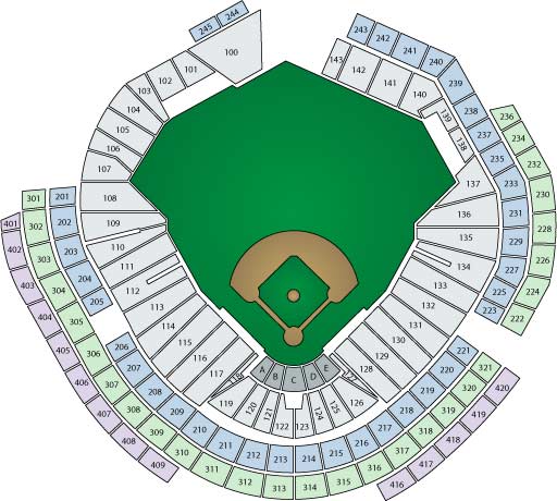 Nationals Field Seating Chart