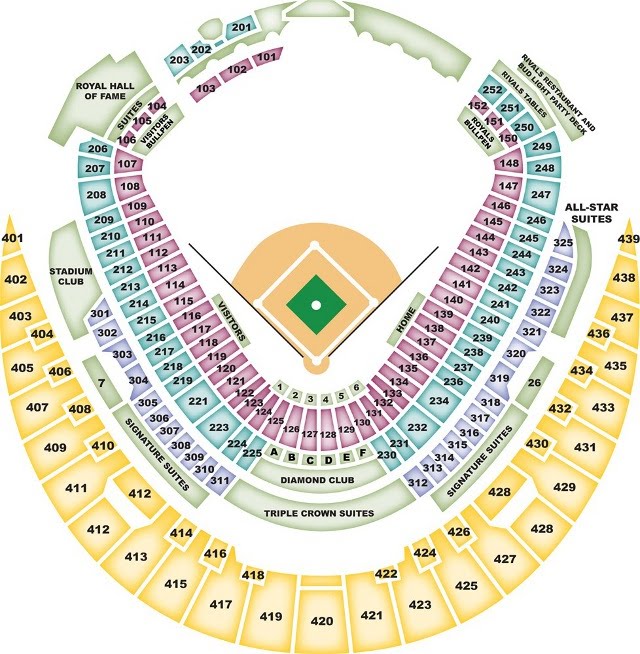 Kauffman Stadium Seating Chart