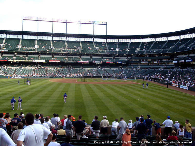 Camden Yards Section 60 view
