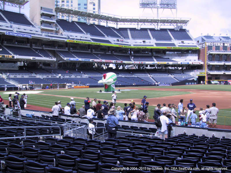 Petco Park Section 113 view